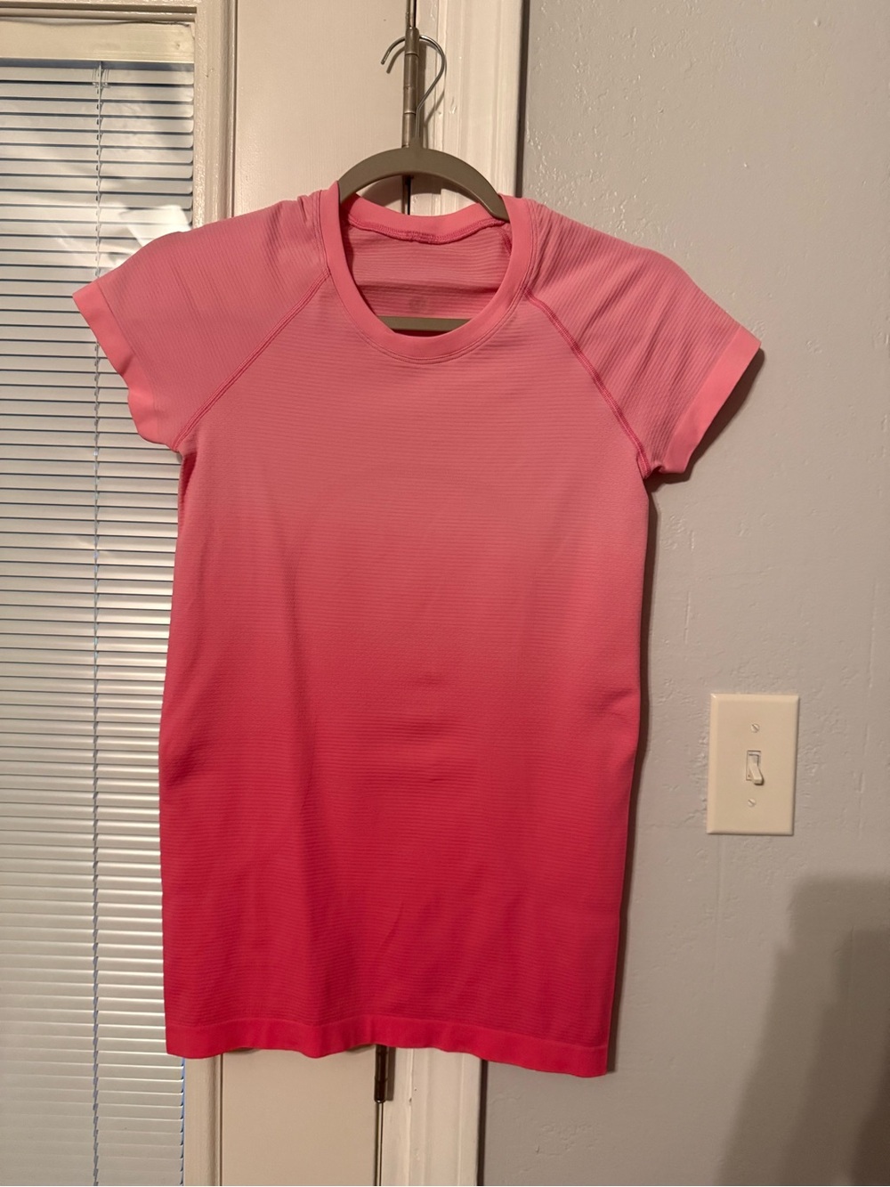 lululemon athletica Pink Ombre Short-Sleeve Performance Tee